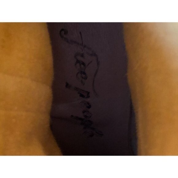 NEW FREE PEOPLE Wild Rose Slouch tan leather Boots size 37 - Picture 7 of 8